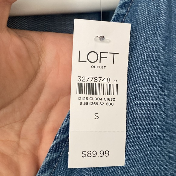 Blue Loft Outlet Dress- NWT -New with Tag. Never worn Size S & perfect condition - Picture 8 of 8